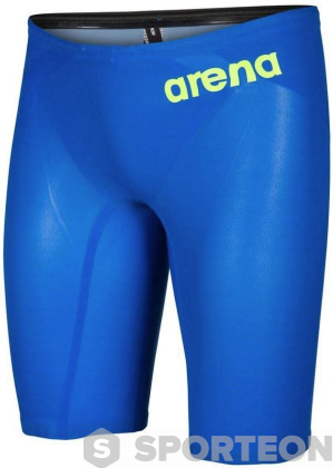 Férfi verseny úszódressz Arena Powerskin Carbon Air2 Jammer Electric Blue/Dark Grey/Fluo Yellow