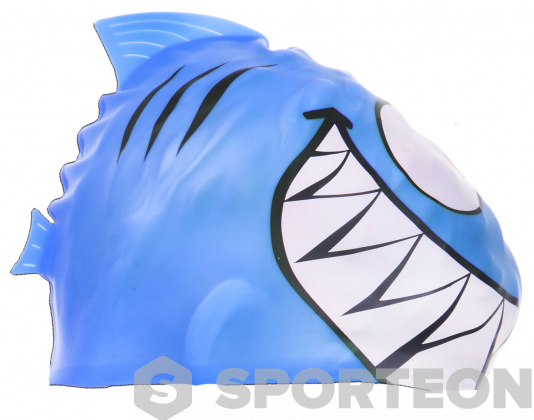 Gyermek úszósapka BornToSwim Shark Junior Swim Cap