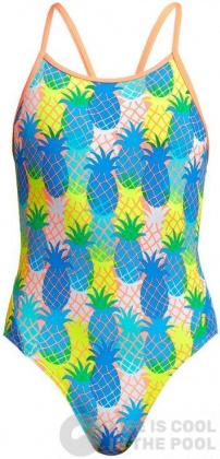 Lányka fürdőruha Funkita Juicy Fruit Diamond Back One Piece Girls