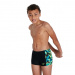 Speedo Hyper Boom Panel Aquashort Boy Black/Pool/Bright Zest