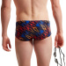 Speedo Club Training Allover 13.5cm Brief Flaming Wheels