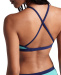 Arena Icons Bikini Cross Back Solid Water/Navy 