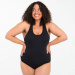 Menstruációs fürdőruha WUKA Period Swimsuit Light/Medium Flow Black