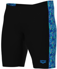 Arena Pooltiles Swim Jammer Black/Blue Multi