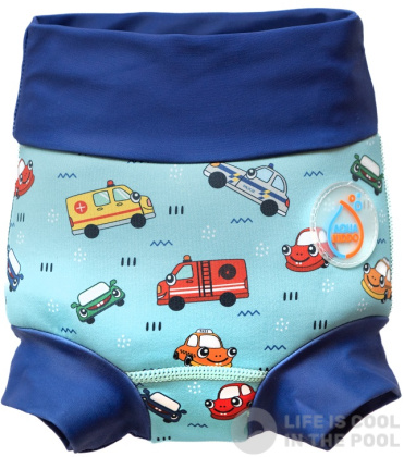 Úszónadrág a legkisebbeknek AquaKiddo Swim Nappy Cars