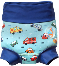 Úszónadrág a legkisebbeknek AquaKiddo Swim Nappy Cars