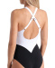 Arena Shapewear Silvia Cross Back C Cup Black/White